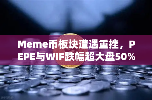 Meme币板块遭遇重挫，PEPE与WIF跌幅超大盘50%加密市场恐慌情绪蔓延
